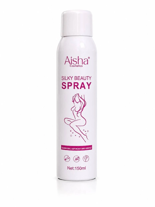 Aisha Silky Beauty Spray – 5–10 daqiqada og‘riqsiz depilyatsiya va silliq teri