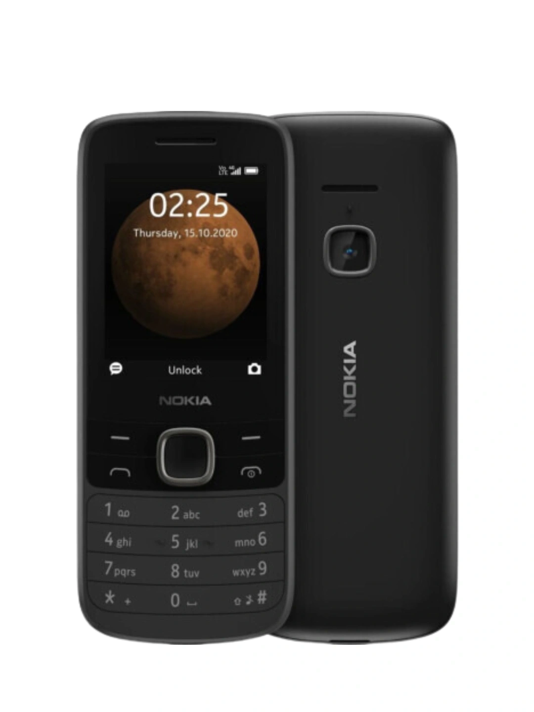 Nokia 225 4G – Kuchli batareya va ikkita SIM-kartaga ega ishonchli tugmachali telefon