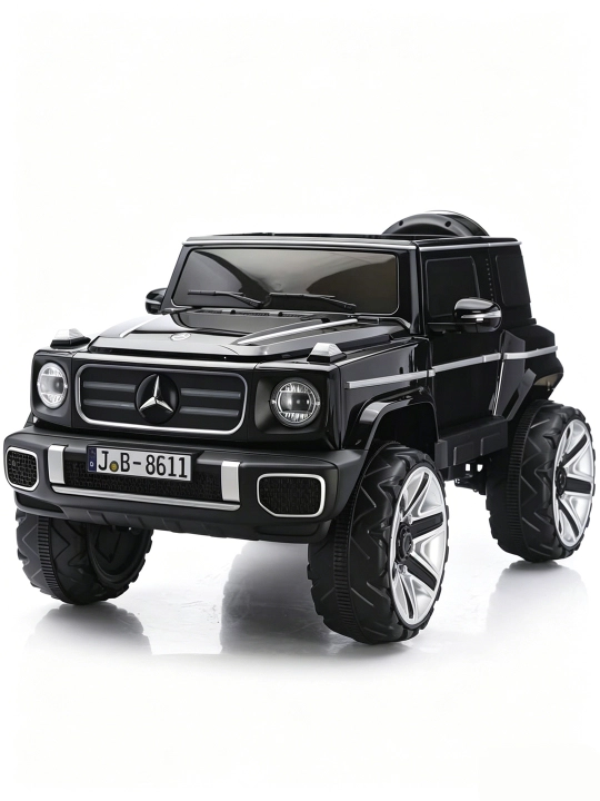 Bolalar elektromobili, old va orqa LED chiroqlari, USB-AUX