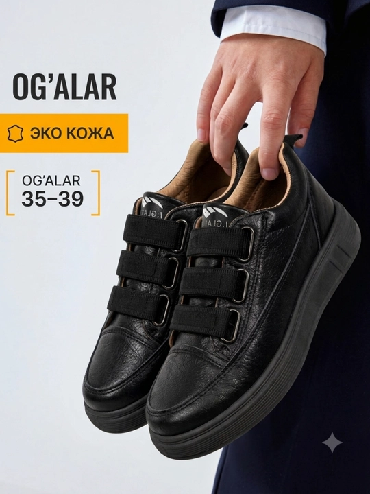 O‘smirlar uchun kundalik keda, qulay va yengil, 35-39 o'lcham, OG'ALAR