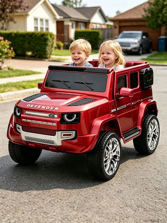 UTV 12V bolalar elektromobili, 2.4GHz pult, LED, 35 kg gacha, 2-13 yosh, USB AUX musiqa