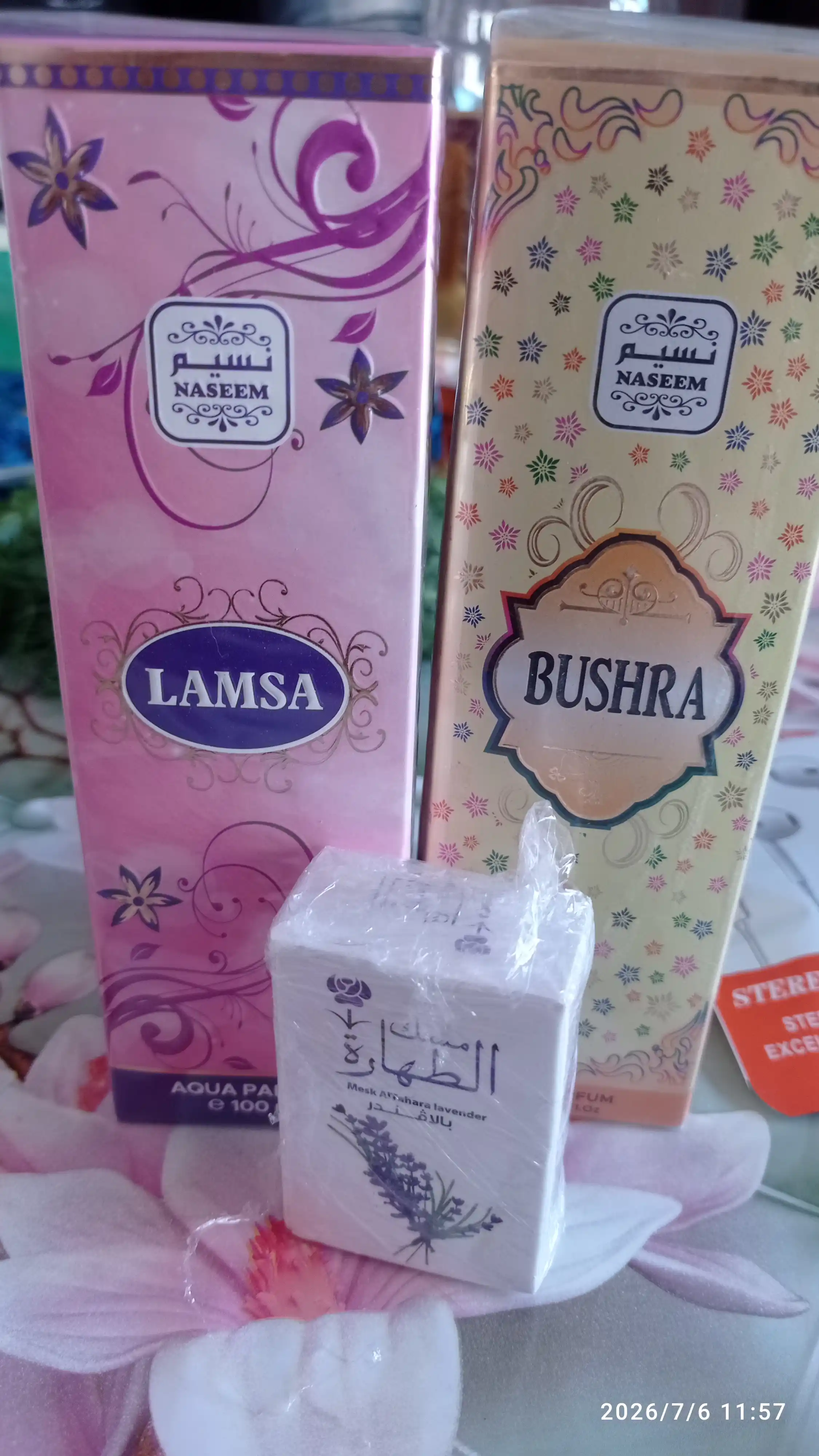 AlTahara moyi bilan atirlar, 6 ml, spirtsiz, konsentrlangan