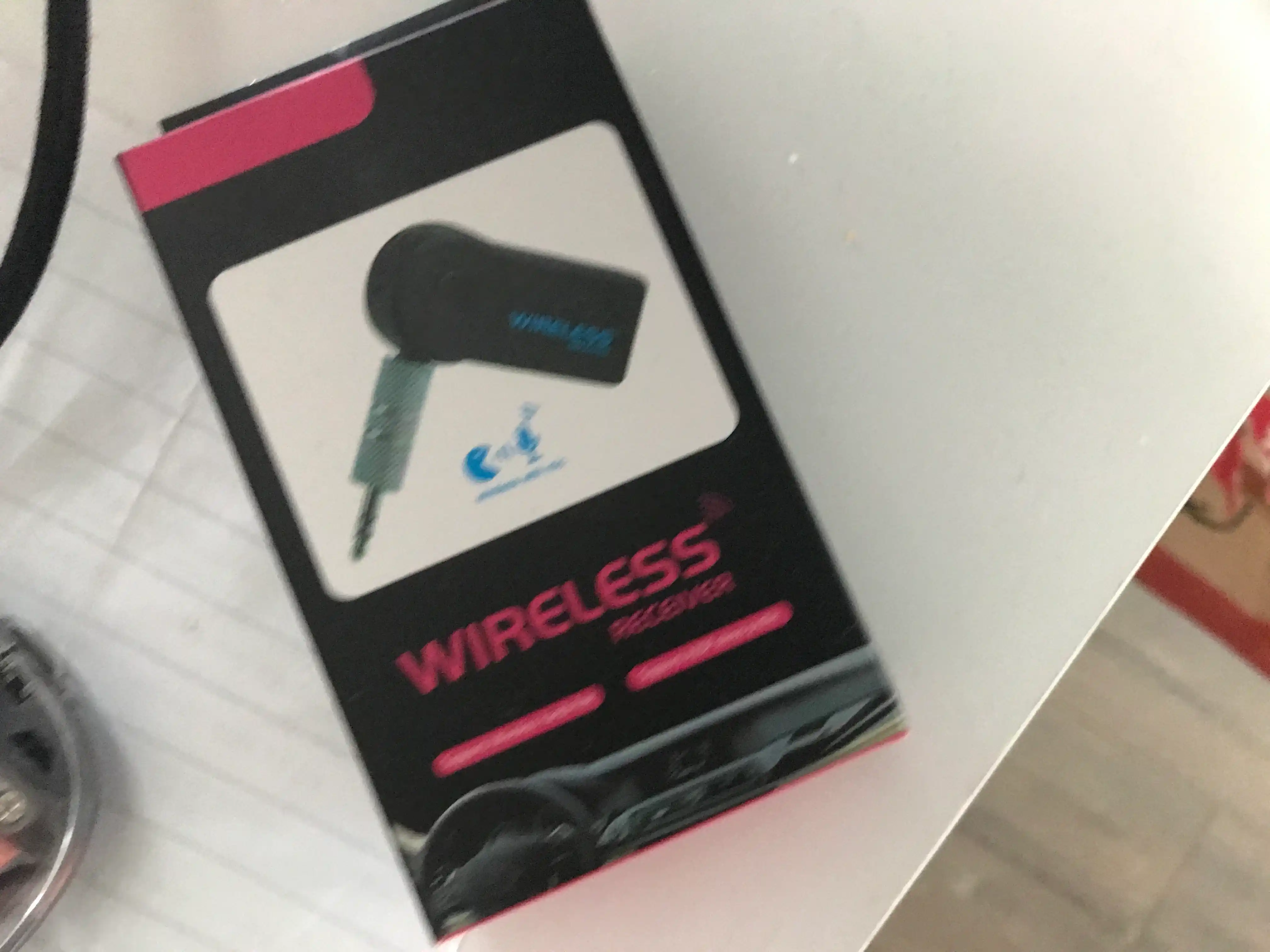 Bluetooth aux audio adapteri, 3.5 mm
