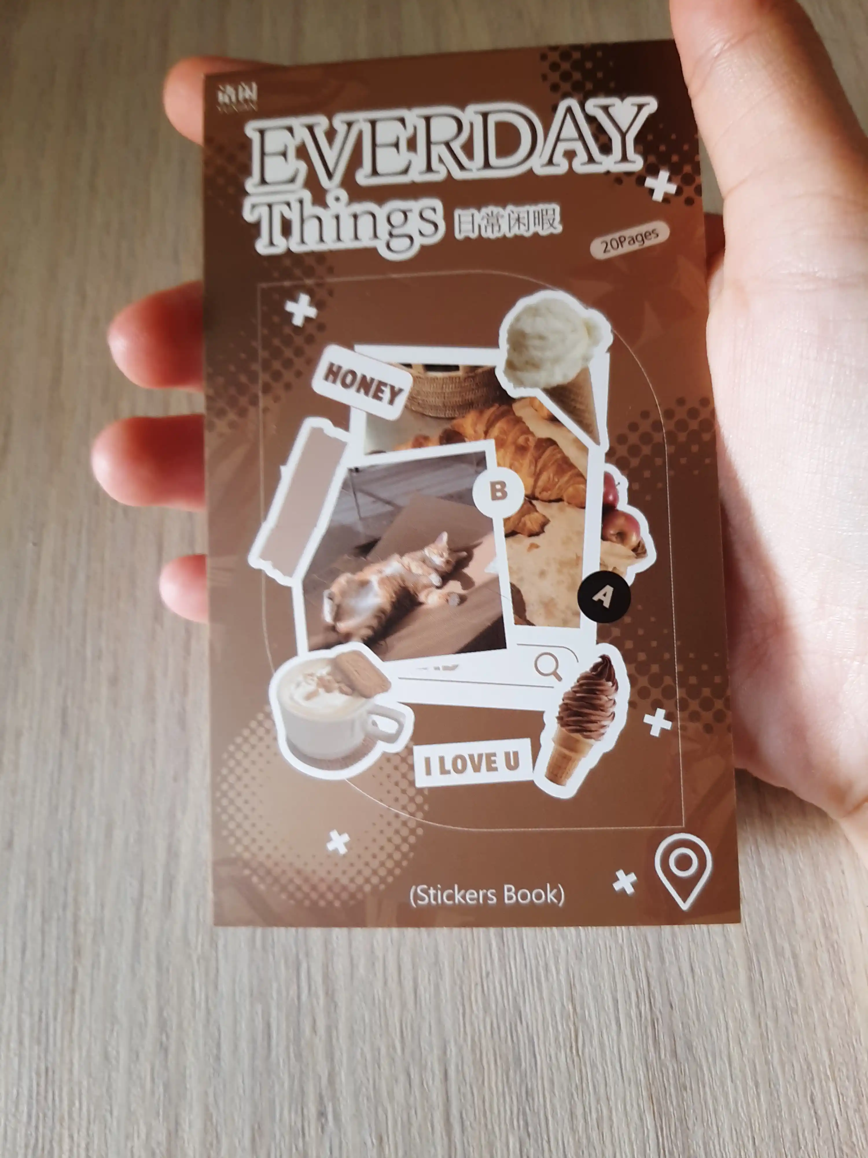 Kantselyariya stikerlari, scrapbooking uchun stikerlar