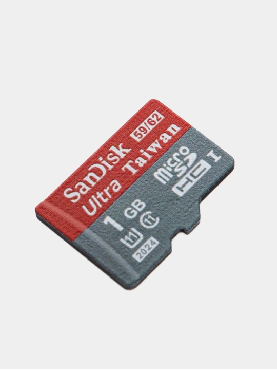 Fleshka, SanDisk Ultra MicroSD UHS-I xotira kartasi (adapter bilan): 1, 2, 4, 8, 16, GB