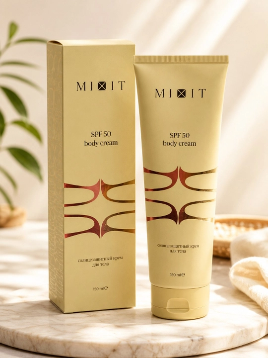 MIXIT SPF 50 Body Cream tana uchun quyoshdan himoyalovchi krem, 150 ml