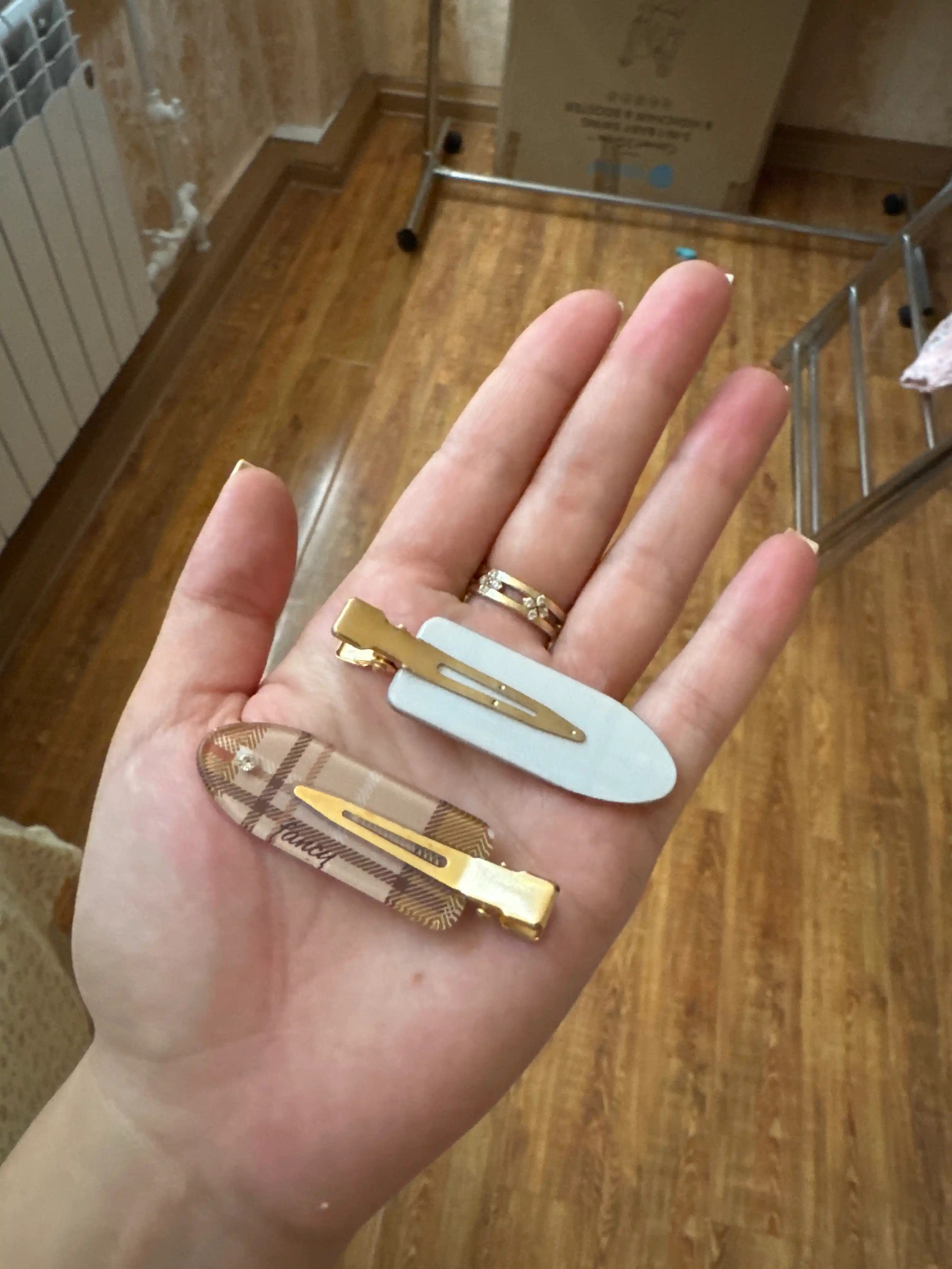 Бесшовные заколки для укладки волос, 2 шт