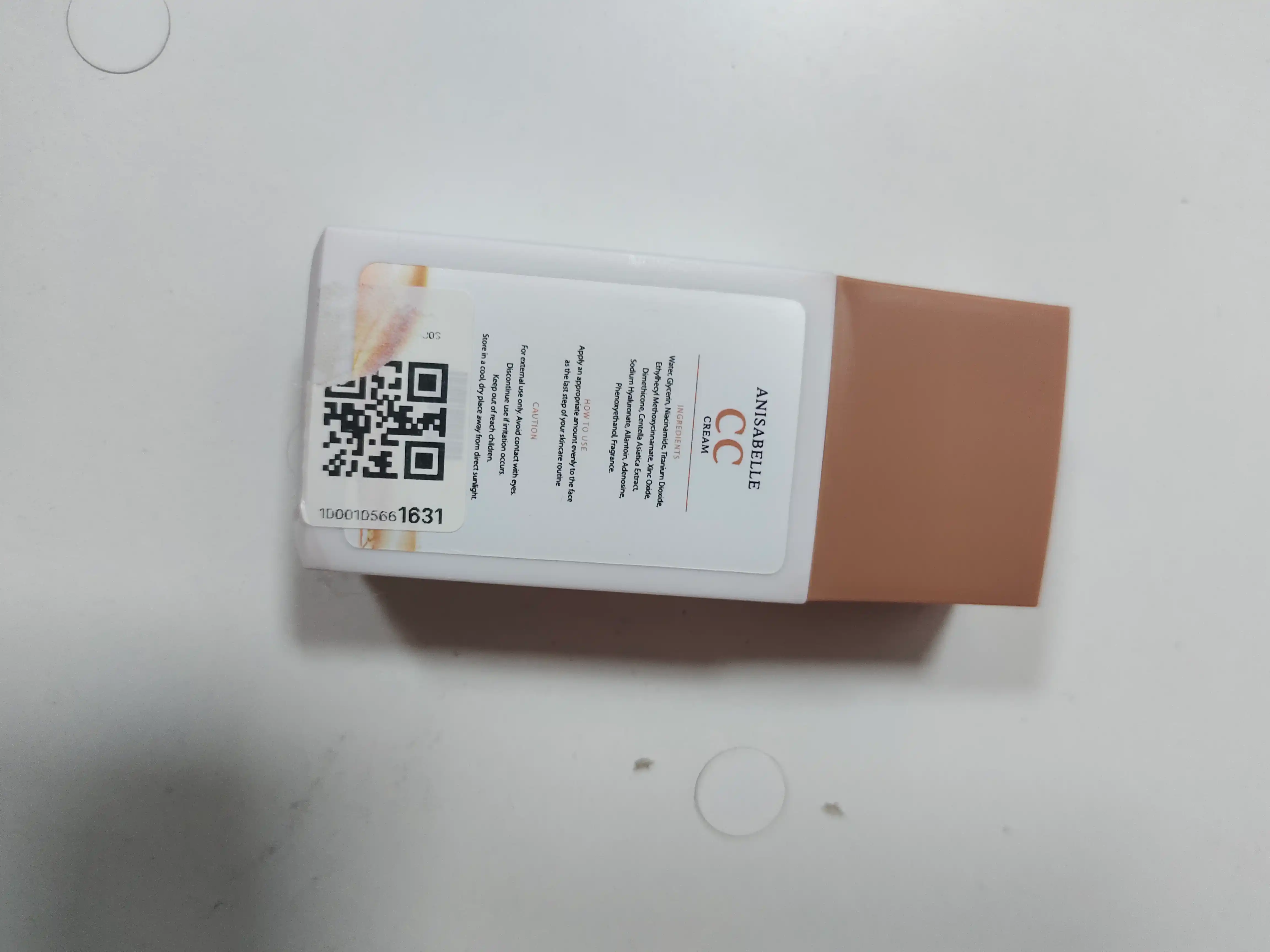 ANISABELLE CC-крем SPF 50+ для лица, защита от солнца и увлажнение, 60 мл