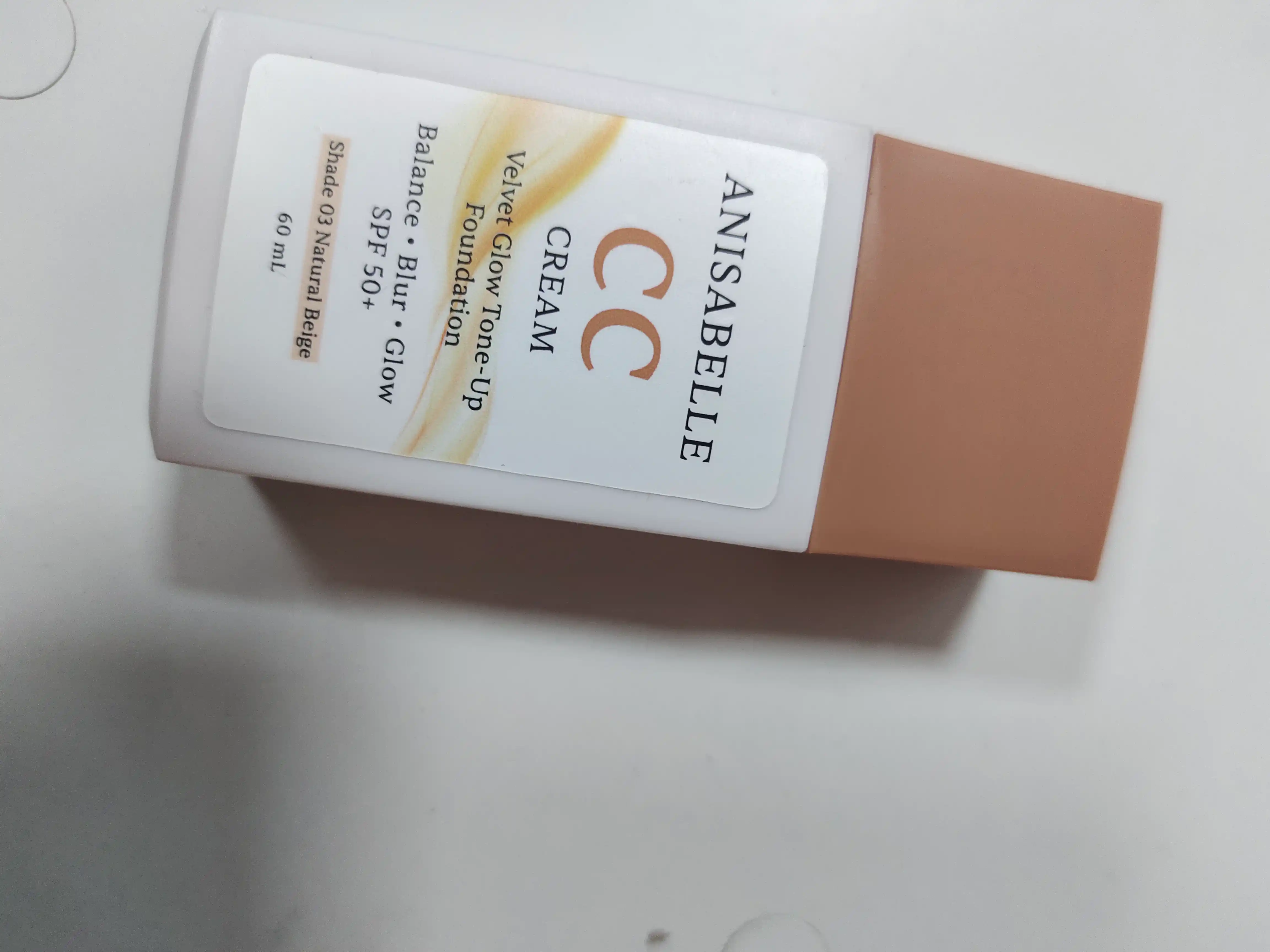ANISABELLE CC-крем SPF 50+ для лица, защита от солнца и увлажнение, 60 мл