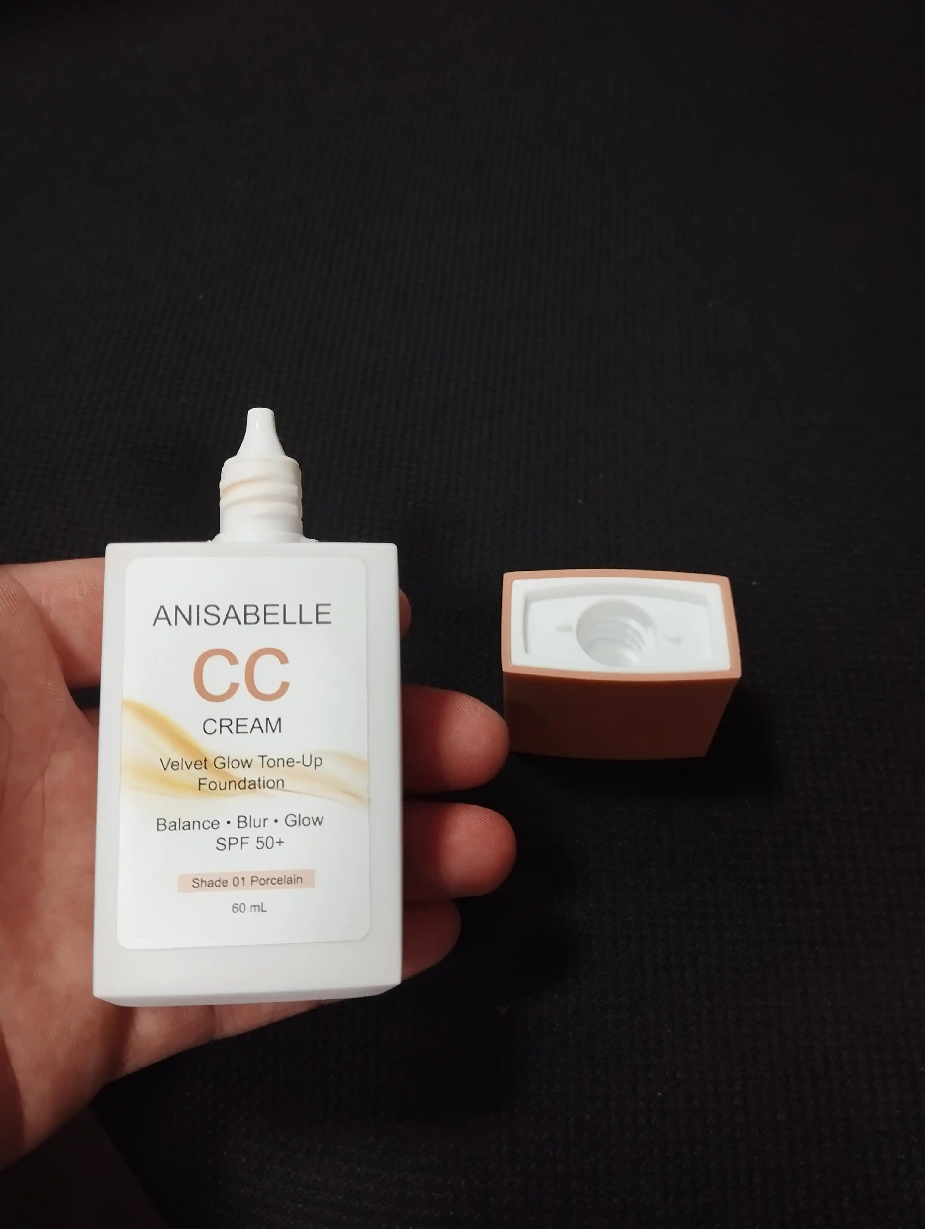 ANISABELLE CC-крем SPF 50+ для лица, защита от солнца и увлажнение, 60 мл