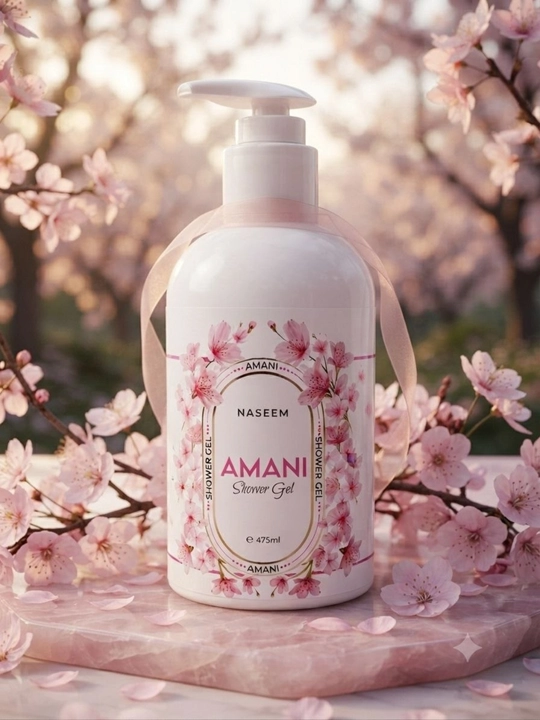 Ayollar va qizlar uchun parfyumlangan dush uchun gel, 475 ml