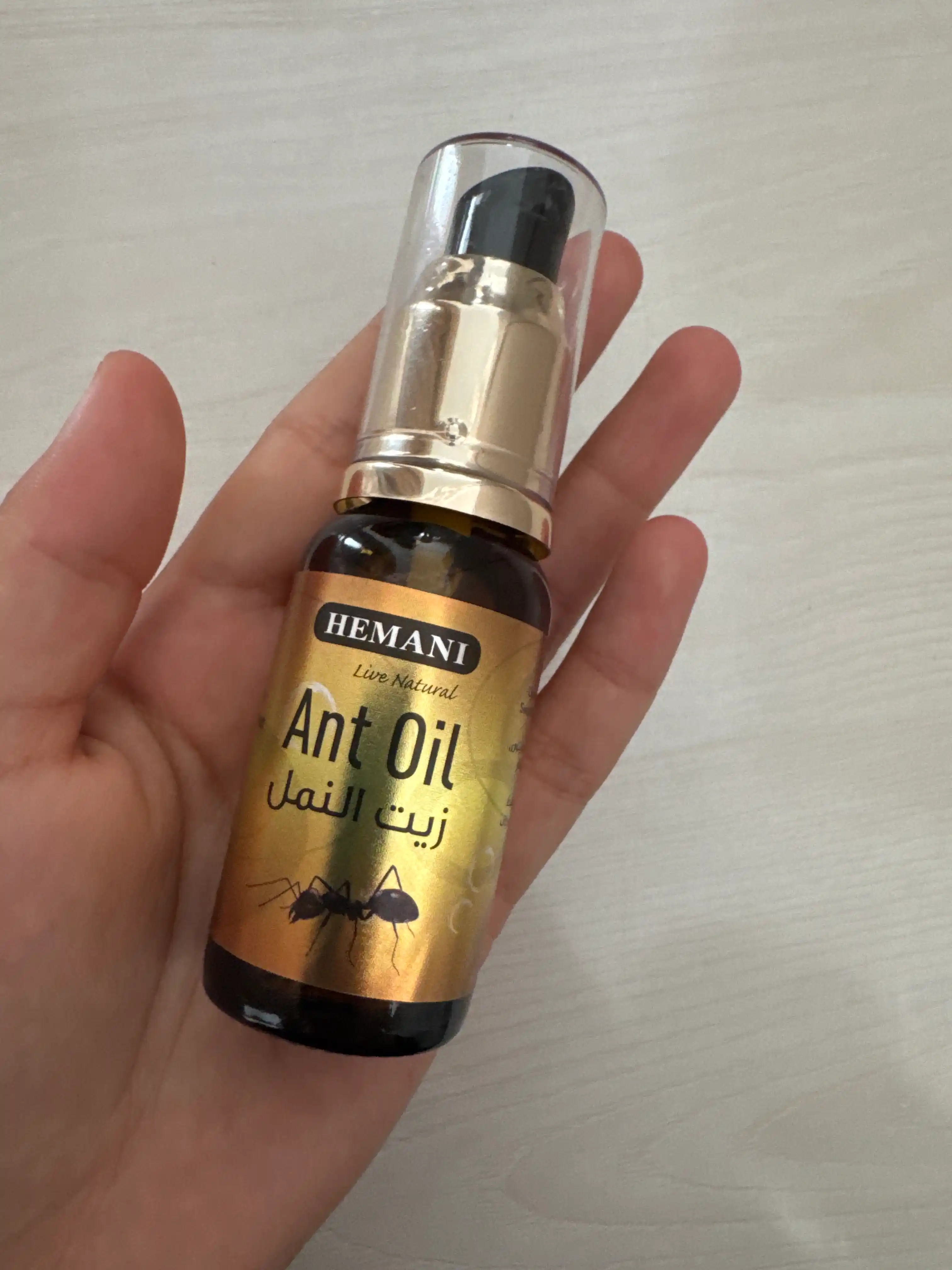 Муравьиное масло Hemani Ant oil, для удаления волос, 30 мл
