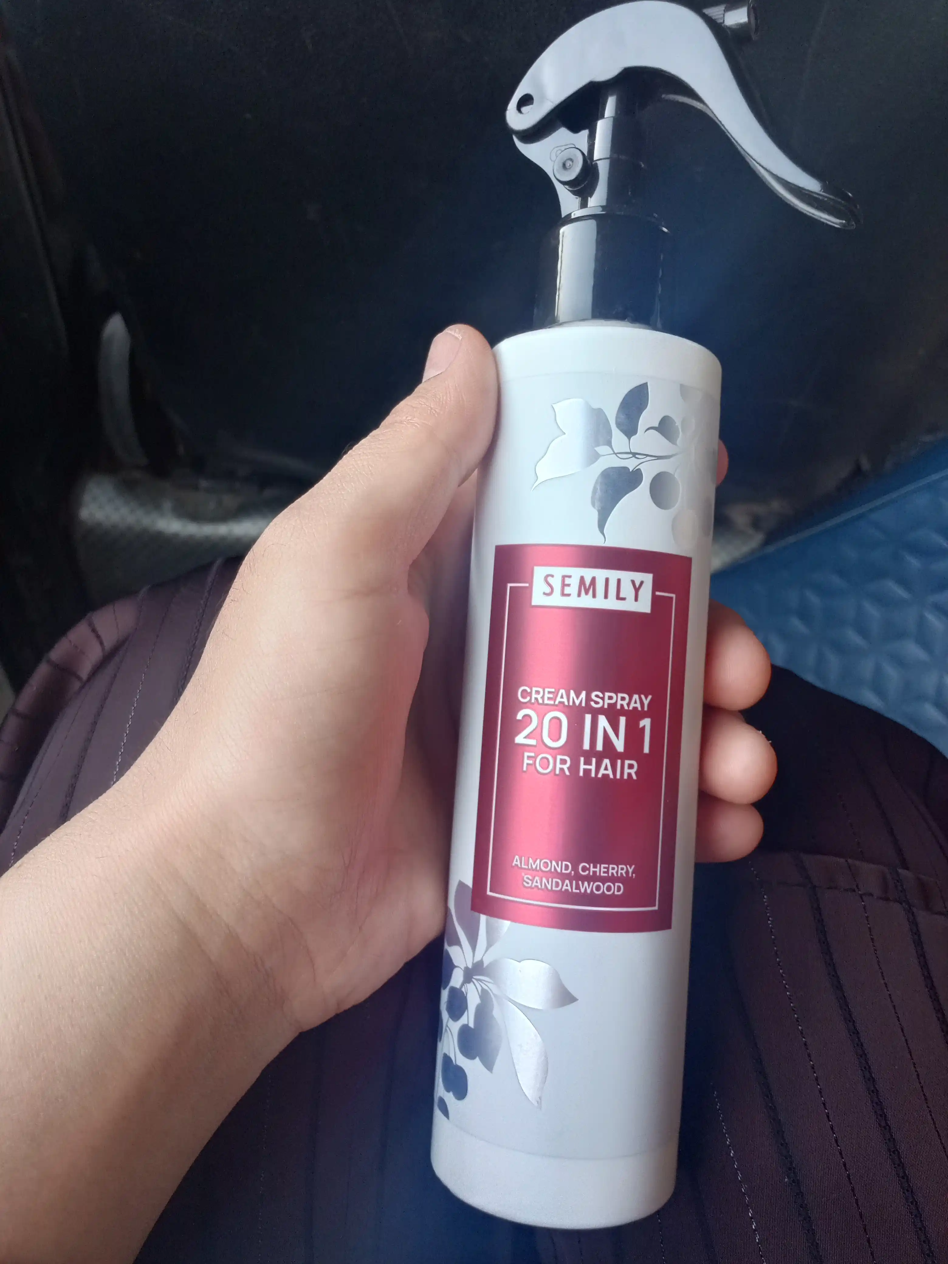SEMILY soch spreyi, sochlarni issiqlikdan himoyalovchi xushbo‘y krem, soch parvarishi uchun 200 ml