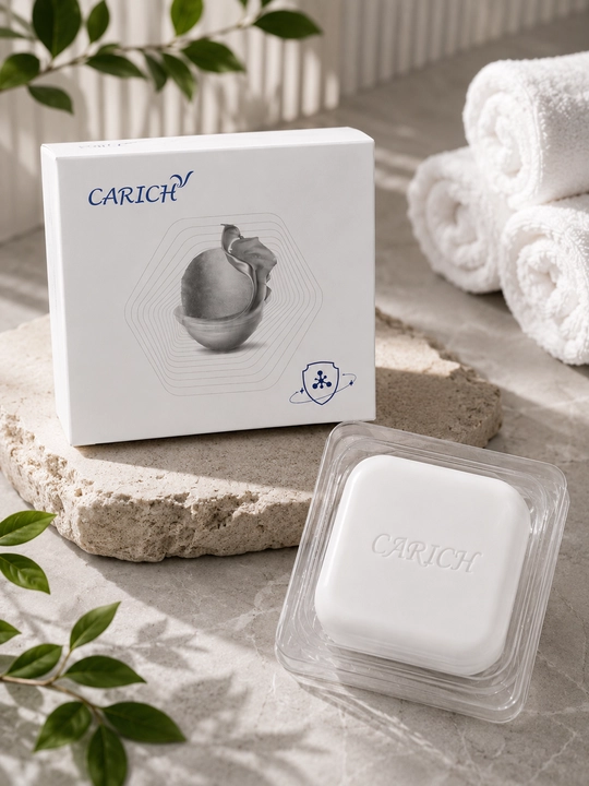CARICH qo'lbola sovunlar to'plami 3 xil, Shea Butter, Silk Protein, Charcoal, 100 g