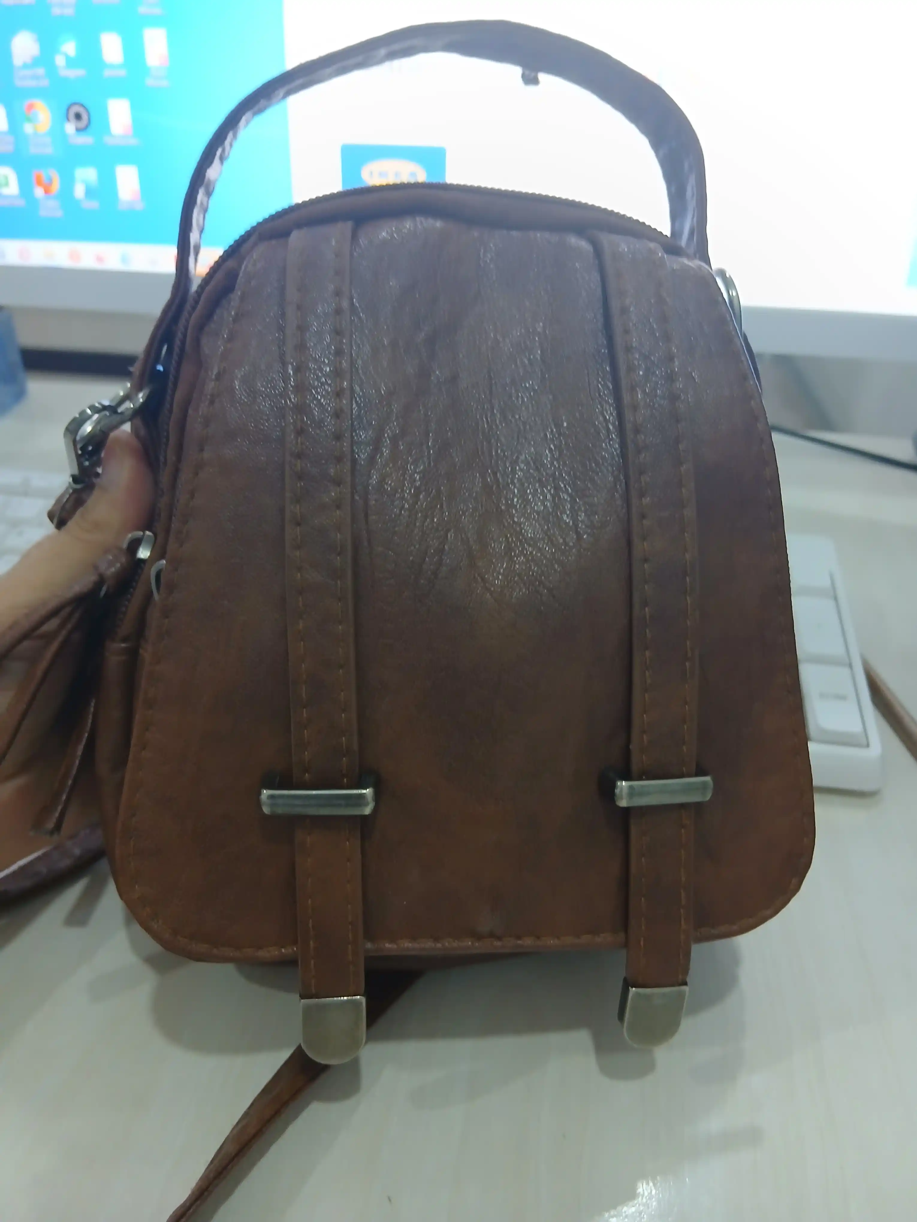 Ayollar sumkasi MELODY, mini, krossbodi, telefon sumkachasi, ekocharm