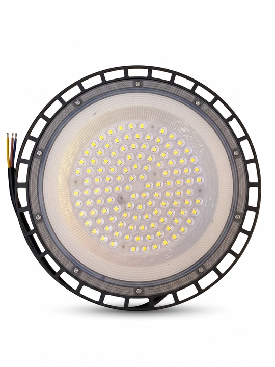 Sanoat chirog'i LED UFO Highbay Beltoms 200W 6500K sovuq yorug'lik, omborxona va sex uchun