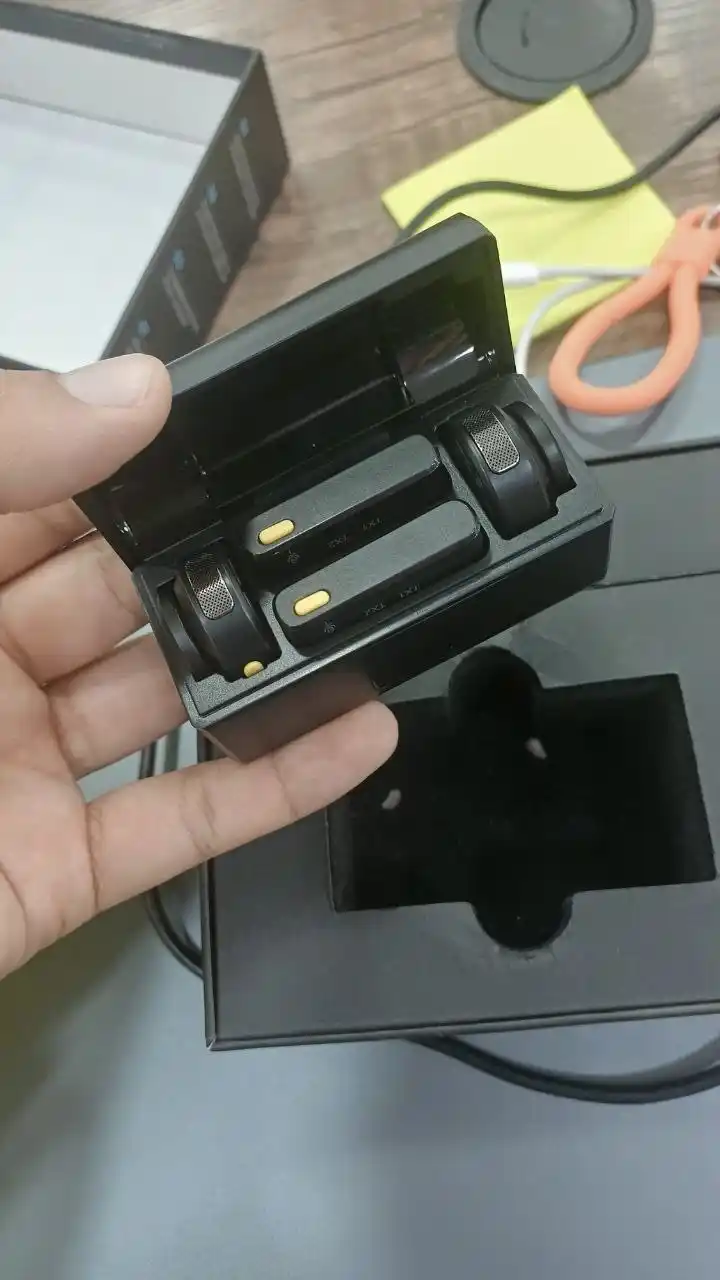 Simsiz mikrofon Tech-X Aura Lite, Godox, 2 qabul qiluvchi iPhone/Android, 360° ovoz