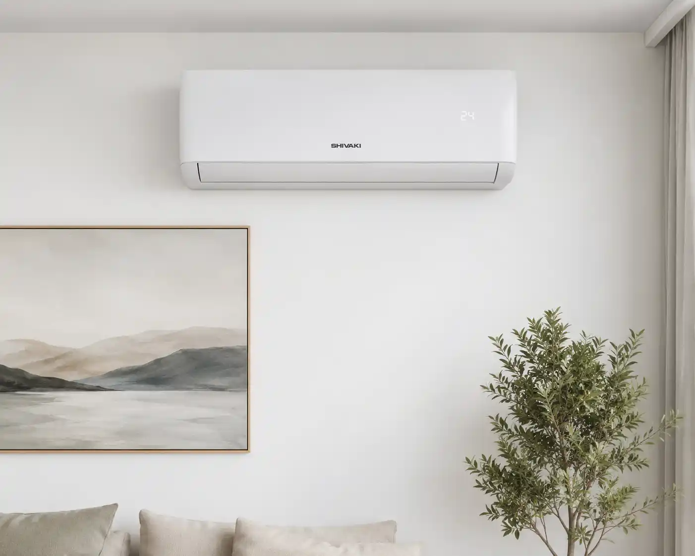 Кондиционер Shivaki SHVSIM5AW12BE, INVERTER, A