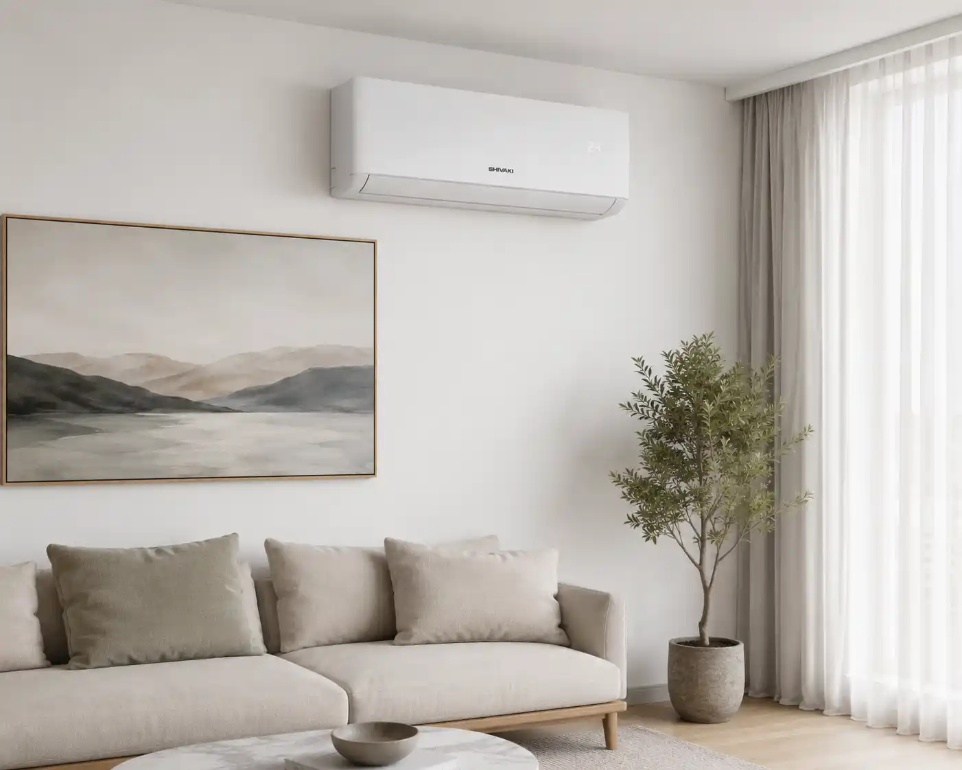 Кондиционер Shivaki SHVSIM5AW12BE, INVERTER, A