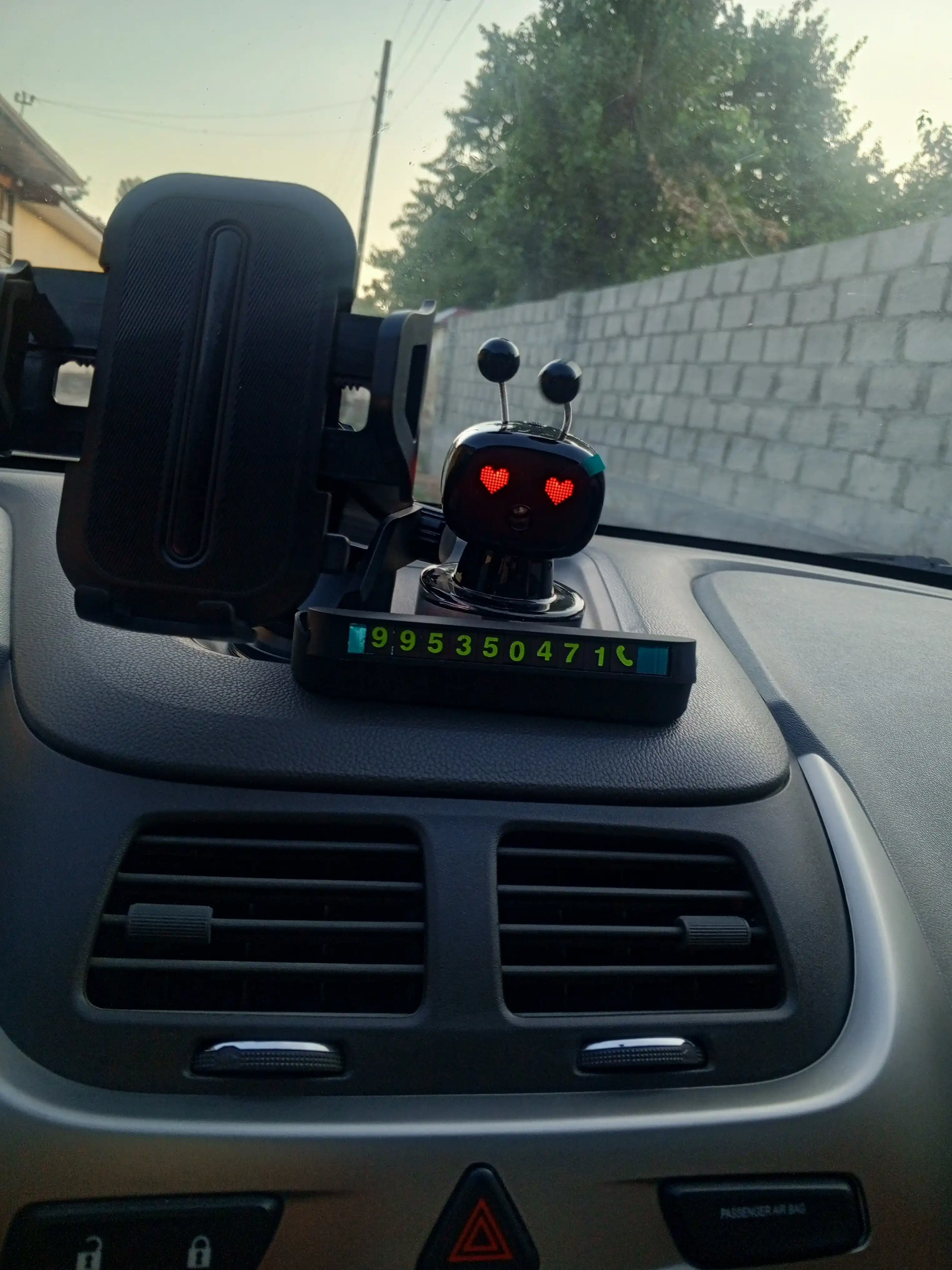 Автовизитка парковочная