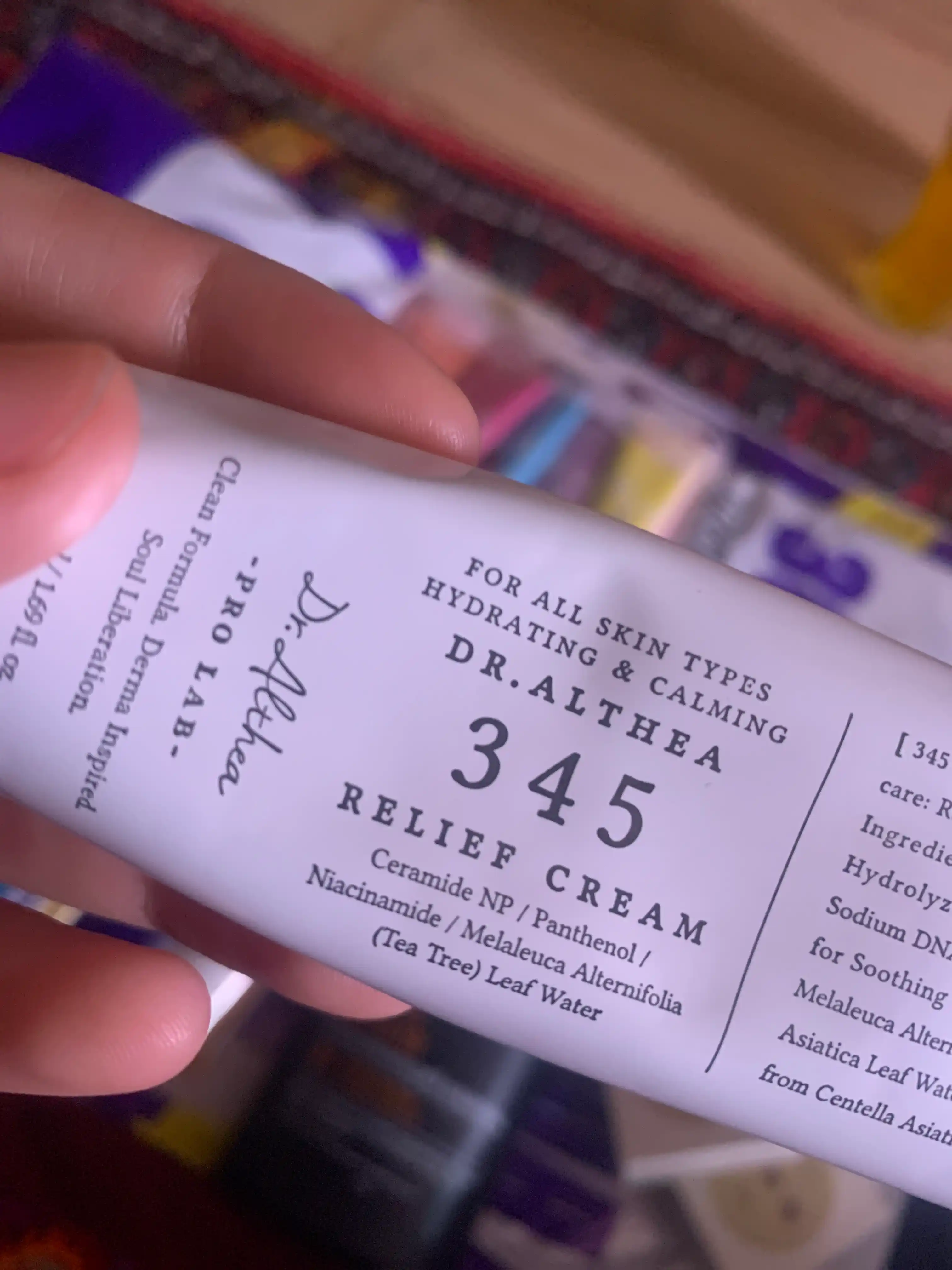 Dr. Althea 345 Relief Cream, успокаивающий и увлажняющий крем для лица