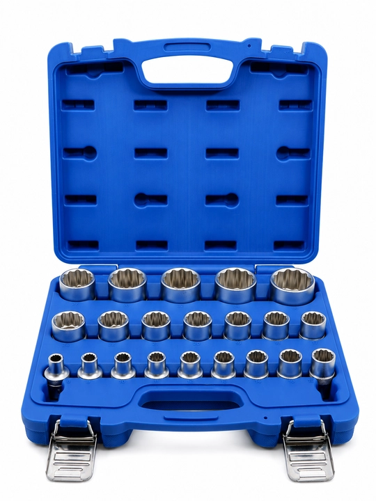 Головка набор 21 pcs, 8–36 мм, 12 граней