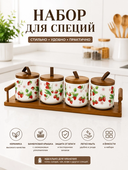 Набор для специй, набор банок для кухни, банки для хранения