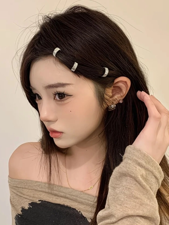Кольца для волос в стиле Jennie (8 шт)