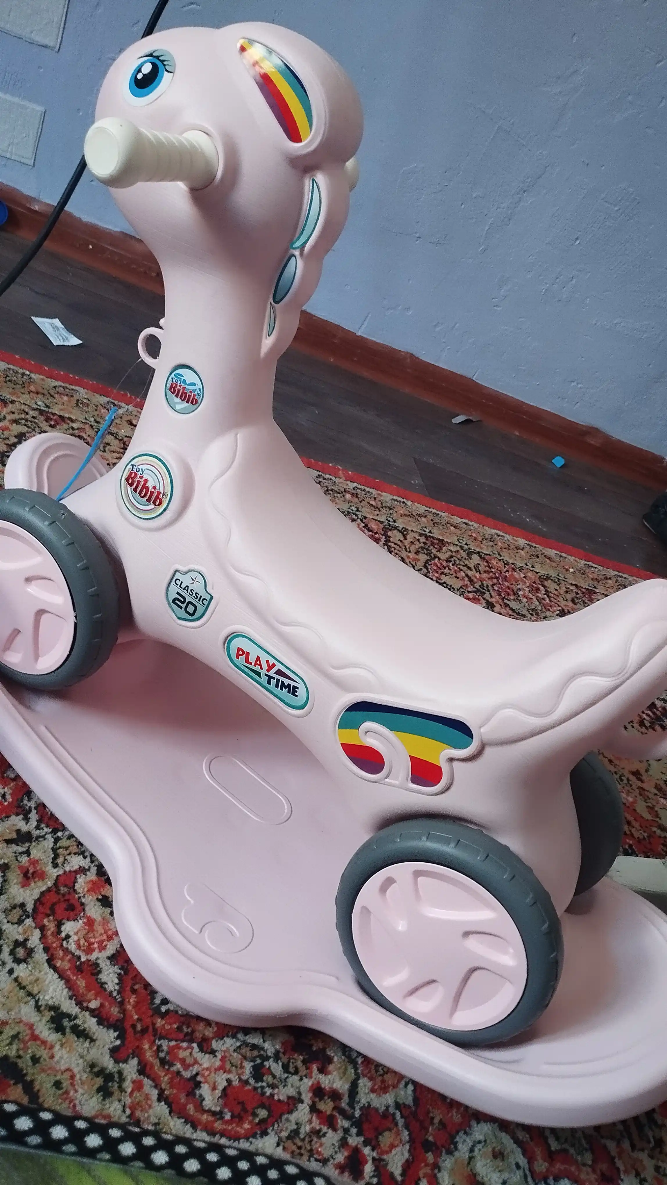 Детская качалка Динозавр, для детей от 1 года, THE REPUBLIC OF TOYS