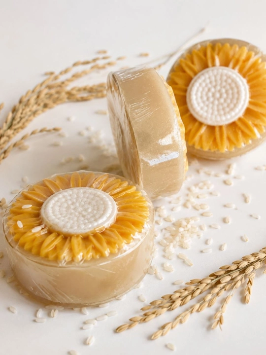 Tabiiy sovun tarvuzli, imbirli, asalli, sutli, guruchli, ovsyankali - 
