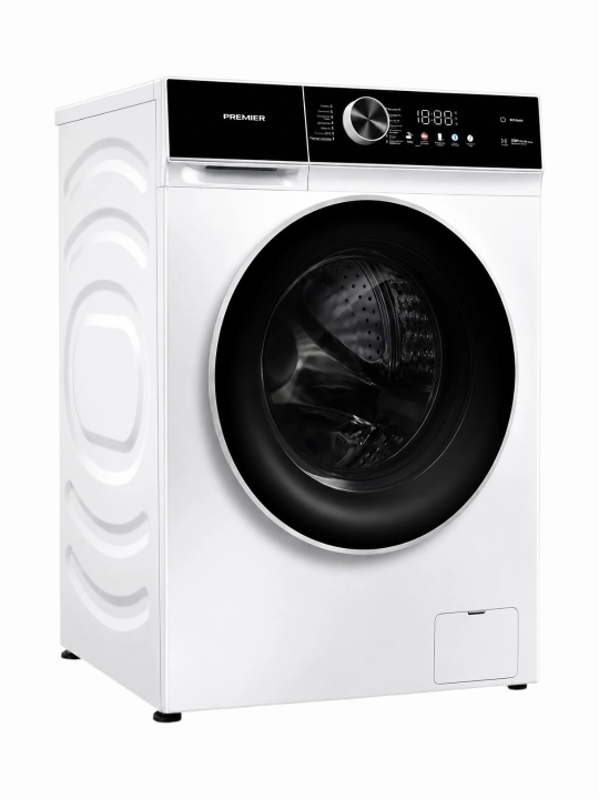 Premier PRM10F1420LIN/W kir yuvish mashinasi 10 kg, 1400 ayl/min, Invertor, 15 dastur, Oq - 