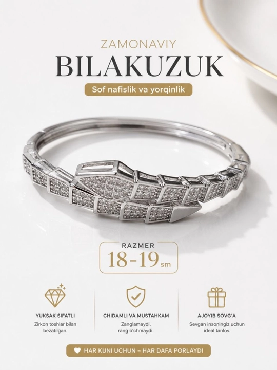 Ayollar bilaguzugi, zamonaviy taqinchoqlar