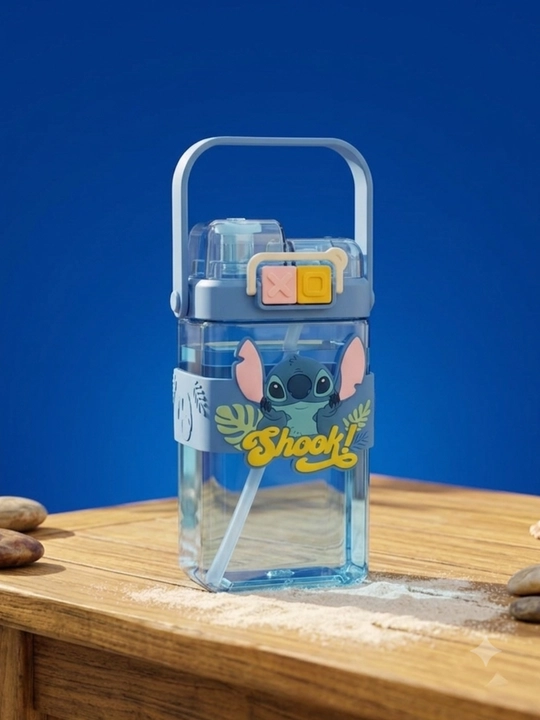"Stitch" naychasi va dastasi bo‘lgan bolalar suv idishi