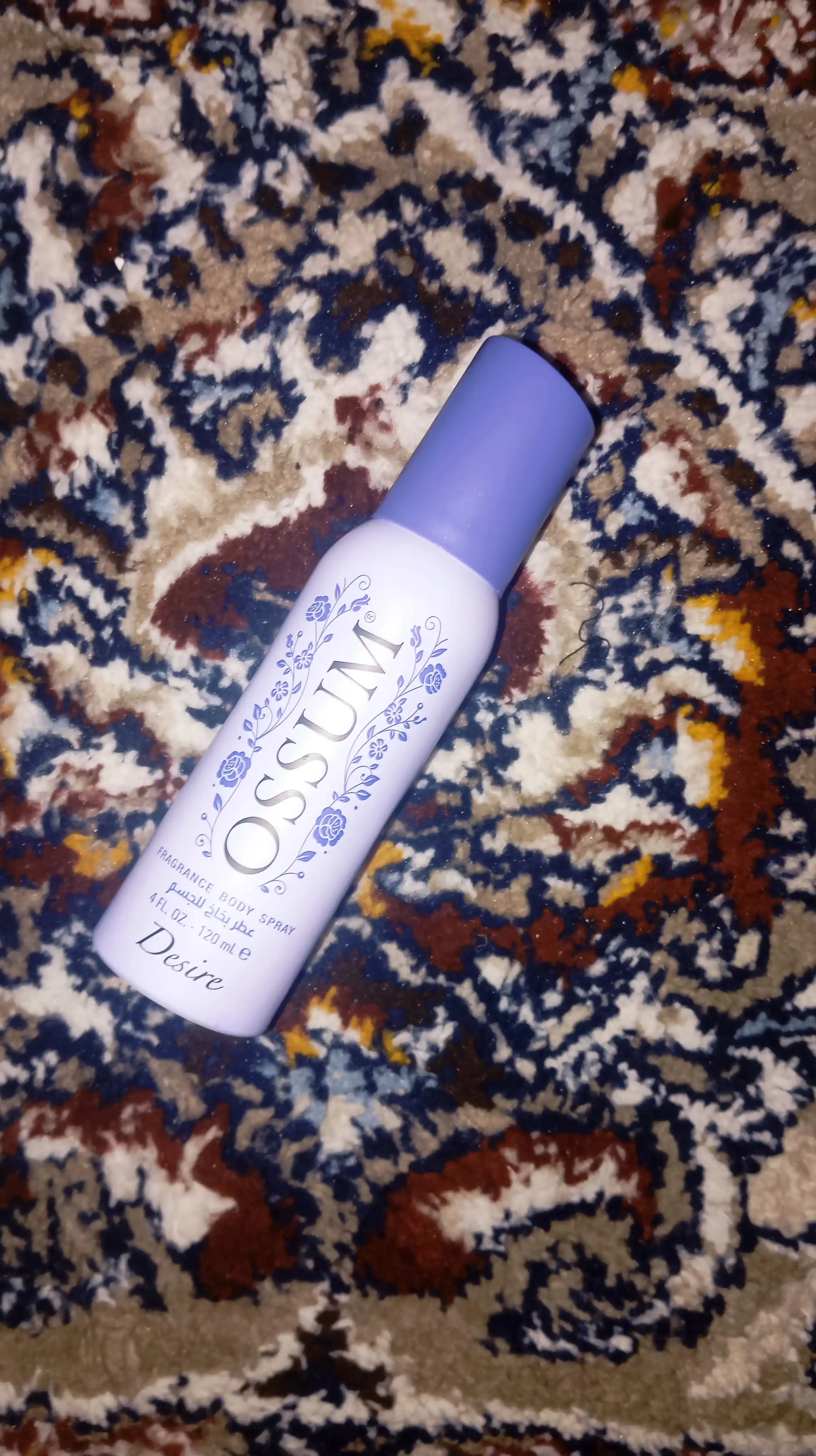 Ossum Desire - ayollar uchun parfumeriyalangan tana sprey, 120 ml