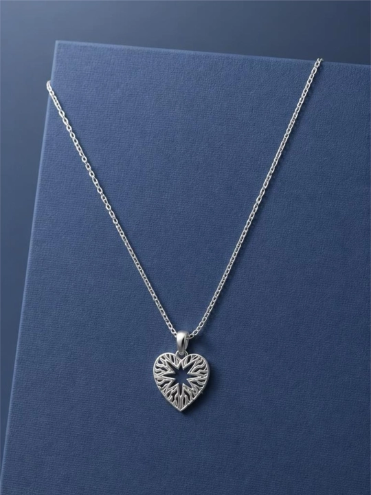 Подвеска «Сердце» из серебра 925 пробы