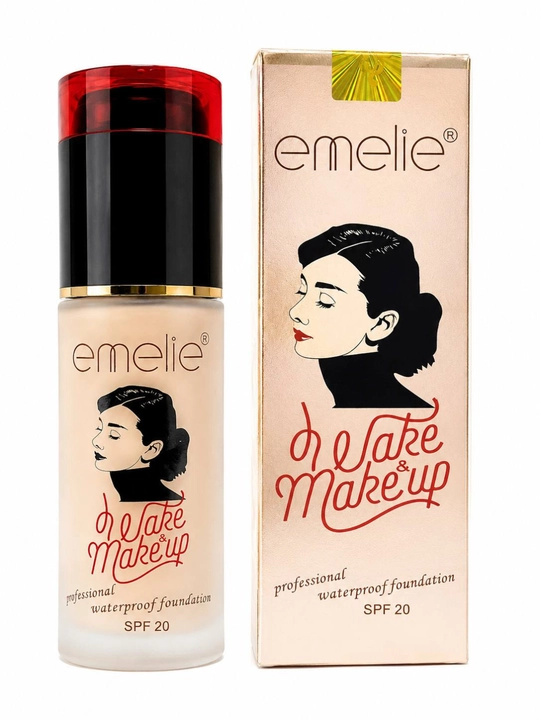 Тональный крем для лица Emelie SPF, стойкий, матовый эффект и ровное покрытие