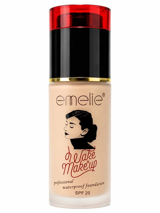 Тональный крем для лица Emelie SPF, стойкий, матовый эффект и ровное покрытие