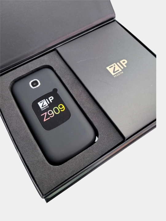 ZIP Z909 tugmachali telefon, dual SIM, 2ta displey, 2,8 dyuymli rangli displey,