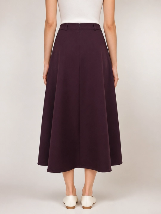 A siluetli klassik ofis, maktab yubkasi, o‘lchamlari S-XL, rangi: qora, kul rang