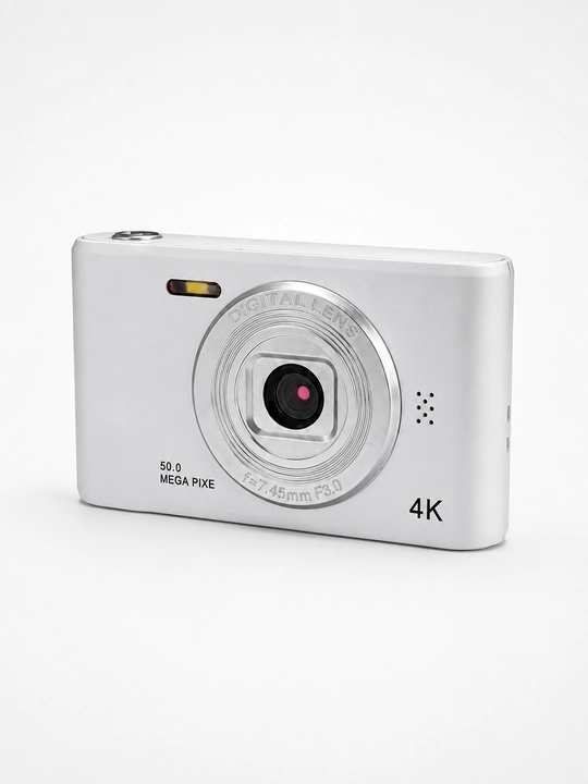 Bolalar uchun raqamli kamera 4K, foto va video, rangli ekran, USB quvvatlash, sovg‘a uchun