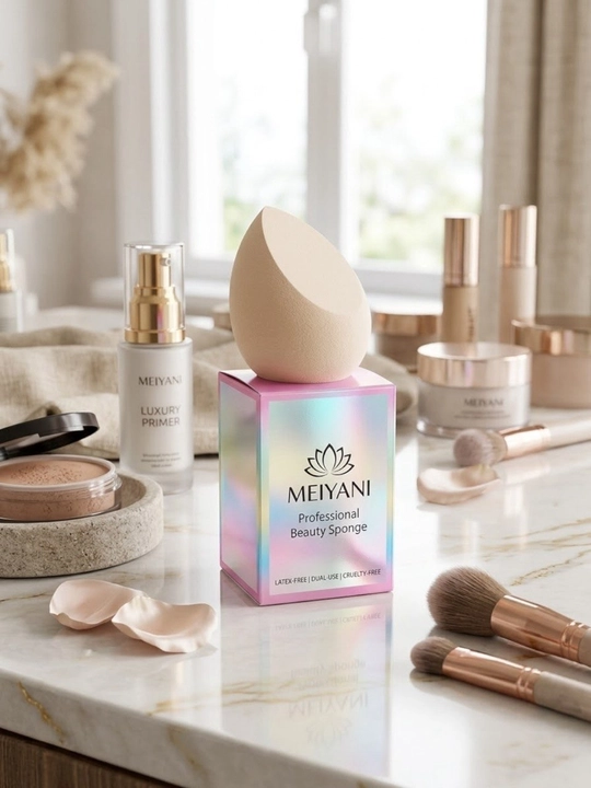 Makiyaj uchun sponj, tonal krem surtish uchun gubka, makiyaj uchun gupka - 