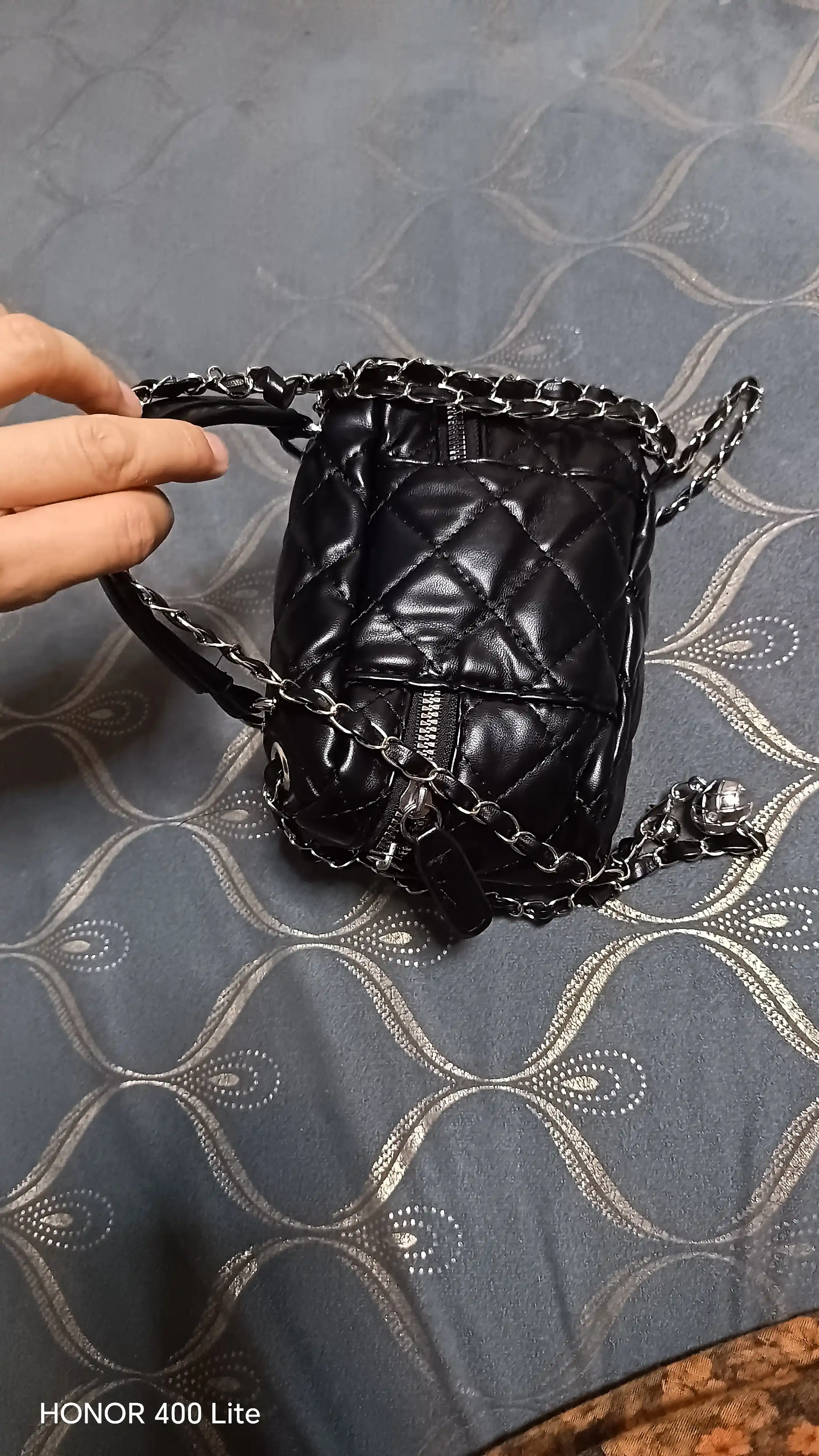 Ayollar sumkasi, yelka orqali, ekocharm, mini format