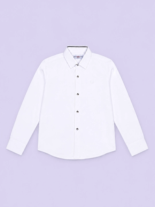 Школьная рубашка для мальчика,Турция,Benat Sport,122-170 см,7-15 лет,80% хлопок