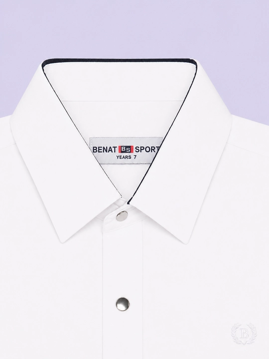 Школьная рубашка для мальчика,Турция,Benat Sport,122-170 см,7-15 лет,80% хлопок