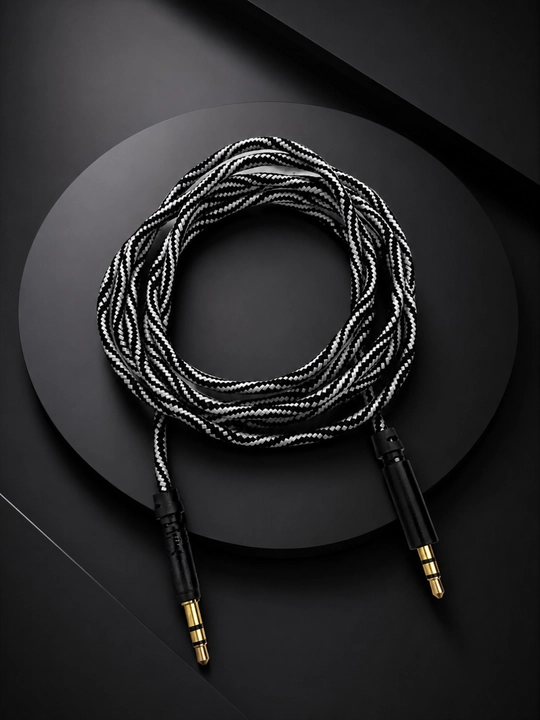 Кабель аудио AUX 3.5 мм jack - AUX 3.5 мм jack стерео, переходник Джек 3.5