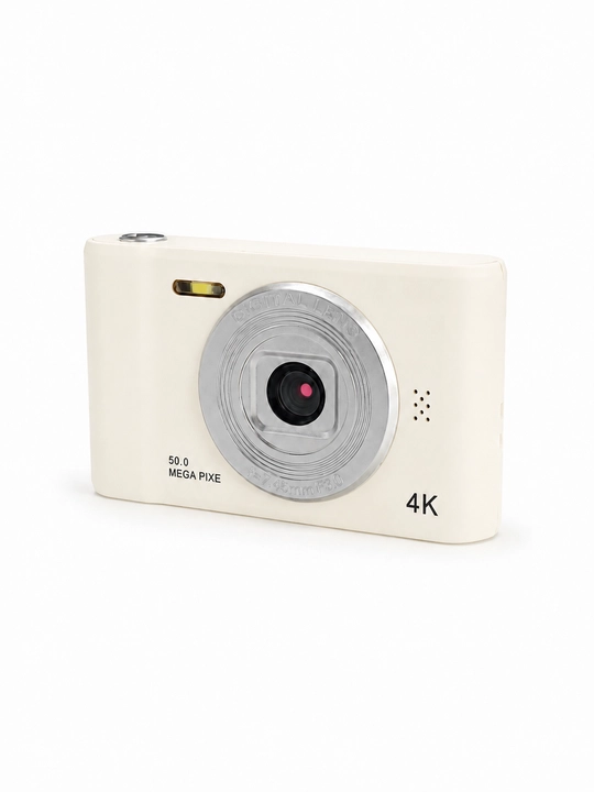 Bolalar uchun raqamli kamera 4K, foto va video, rangli ekran, USB quvvatlash, sovg‘a uchun