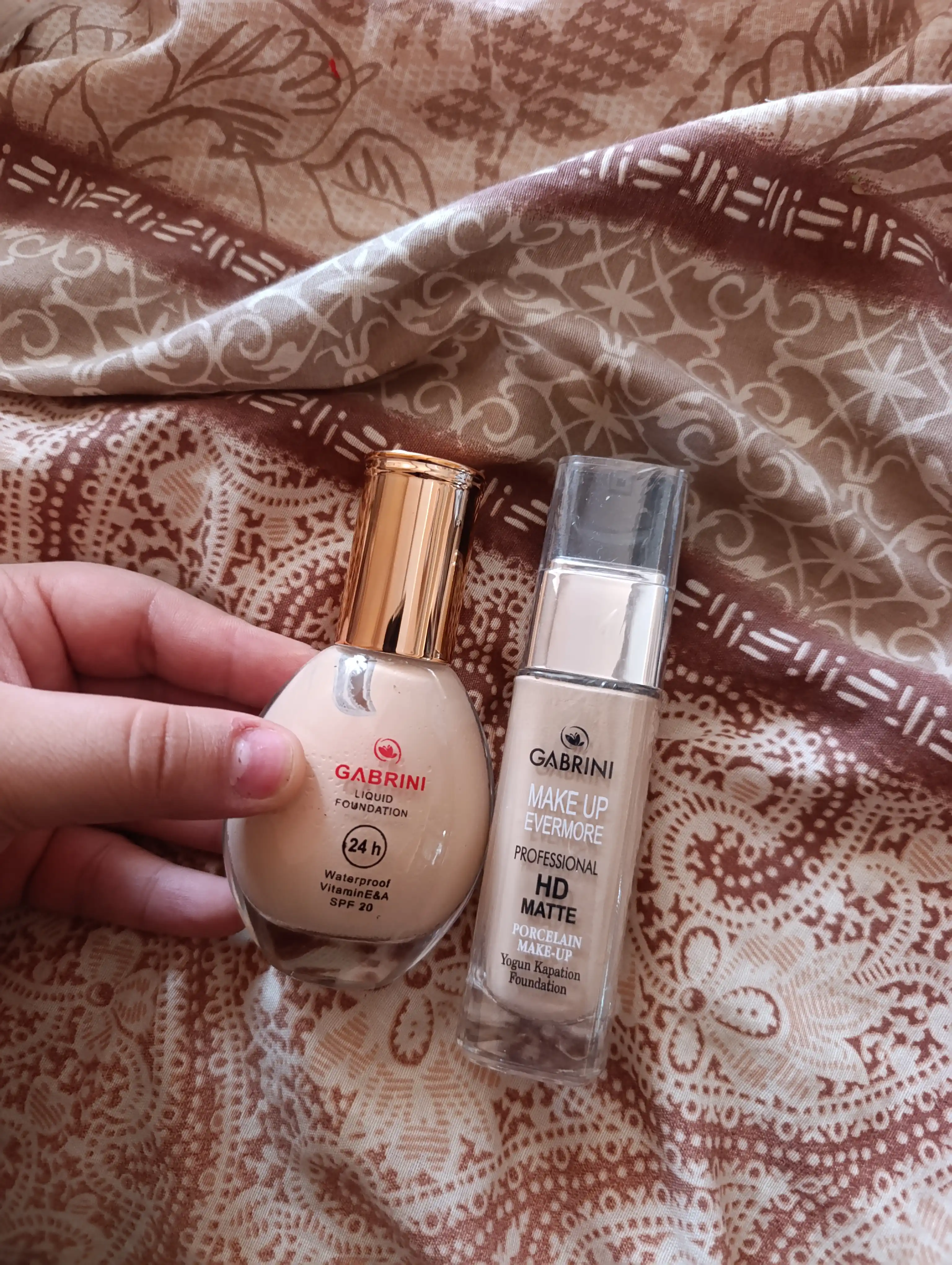 Gabrini matlovchi tonal kremi, HD Matte Make up Evermore foundation, 30 ml