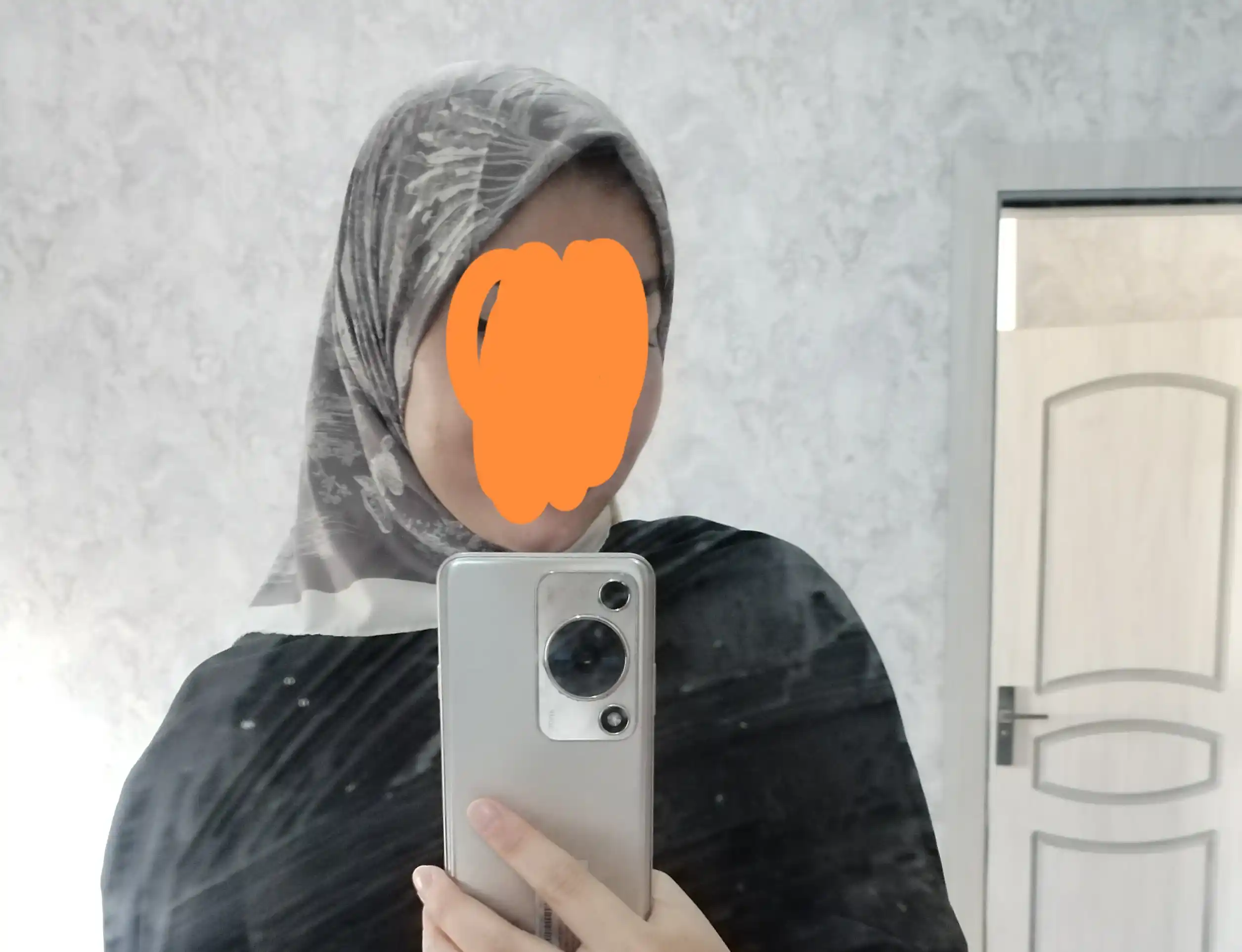 Ayollar romoli, ayollar sharf, hijob ro‘mol, bahor-yoz uchun romol, romol, 80х80 o'lchamda