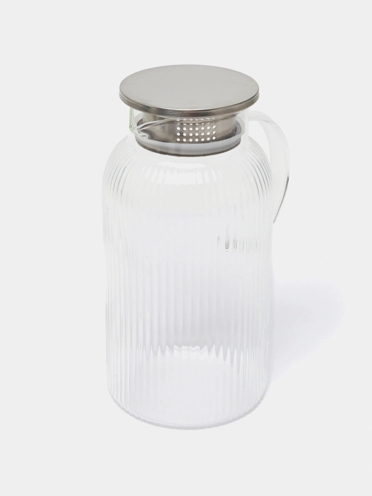 Filtrli va qopqoqli akril ko‘za, 2 l