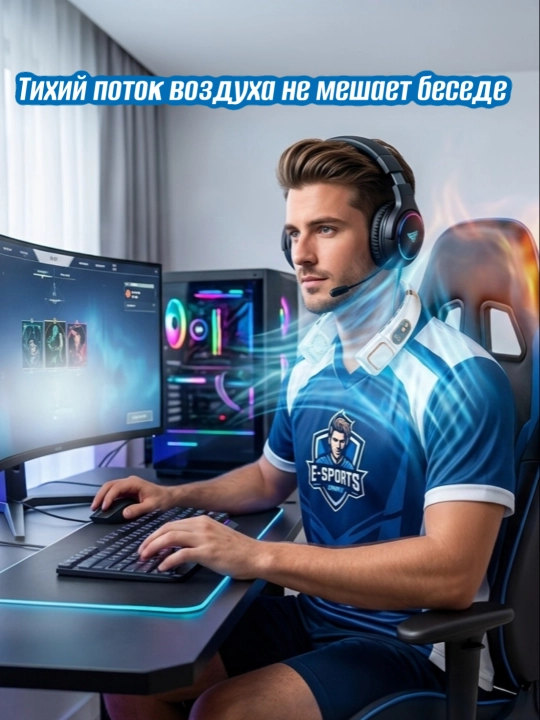 Вентилятор на шею, L25 Флагманская версия